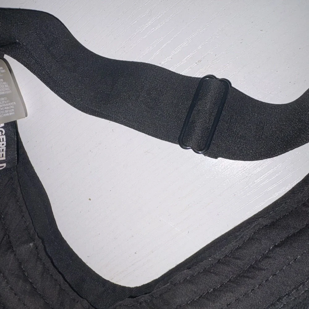 NWOT!|Karl Lagerfeld Signature Black Visor|adjustable! - Picture 5 of 6